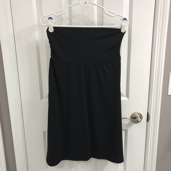 Black fold over skirt - Picture 1 of 4